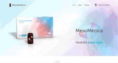 Desktop Screenshot of mesomedica.com